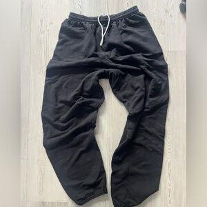 Hanes Black Jogger Pants